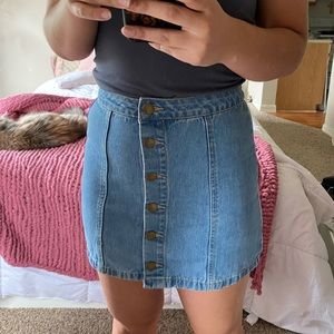Forever21 denim skirt